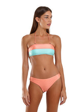 Cargar imagen en el visor de la galería, Image 03: Blueman Sostén Top Bicolor Zig Laranja
