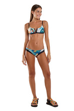 Cargar imagen en el visor de la galería, Model Front: Blueman Bragas Bottom Joy Cancun Tropical Mess
