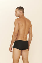 Cargar imagen en el visor de la galería, Model Back: Blueman Sunga / Boxer Sunga Army Romeo Preto
