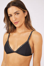 Cargar imagen en el visor de la galería, Gallery: Blueman Sostén Top Preto Dance-Pesponto
