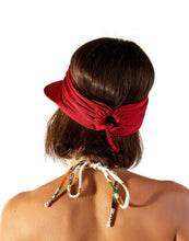 Cargar imagen en el visor de la galería, Model Back: Blueman Visera Viseira Fuji Liso Vermelho

