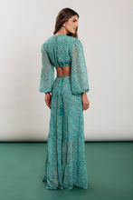 Cargar imagen en el visor de la galería, Model Back: Blueman Vestido De Playa Reflexo Long Sleeve Dress
