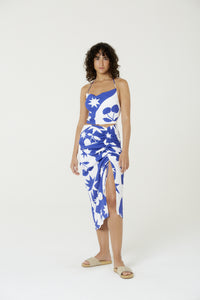 Model Front: Blueman Top De La Playa Blusa Top Cropped Degage Cerise