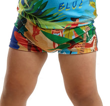Cargar imagen en el visor de la galería, Model Back: Blueman Traje De Baño De Bebé Bottom John Manga Longa Baby Maresia
