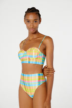 Cargar imagen en el visor de la galería, Image 03: Blueman Bragas Bottom Laise Hot Xadrez Candy
