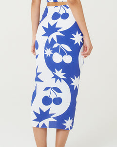 Image 05: Blueman Falda De Playa Bottom Set Cerise