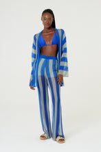 Cargar imagen en el visor de la galería, Model Front: Blueman Pantalones De Playa Calca Tricot Listras

