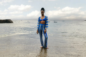 Image 09: Blueman Pantalones De Playa Calca Tricot Listras