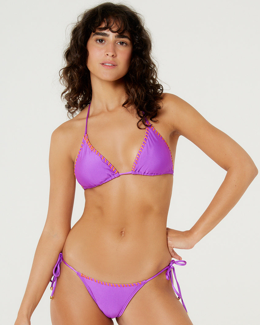 Gallery: Blueman Conjunto Foam Dotted Roxo
