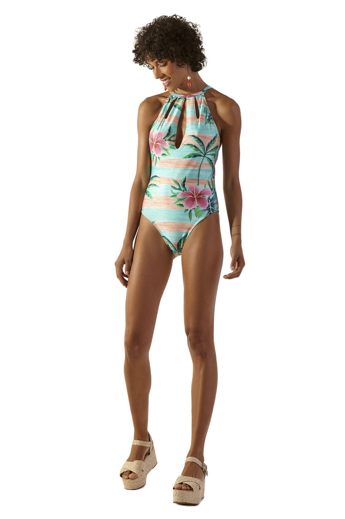Model Front: Blueman Una Pieza Gotas Levemente