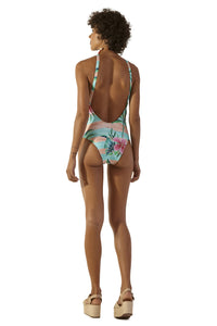 Model Back: Blueman Una Pieza Gotas Levemente