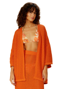 Gallery: Blueman Caftán / Cubrir Laranja-Tricot Kimono