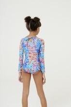 Cargar imagen en el visor de la galería, Model Back: Blueman Bañador Niña De Una Pieza Maio Amber Escama Inf
