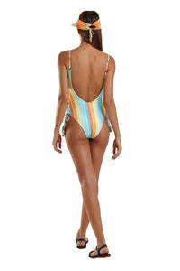 Model Back: Blueman Una Pieza Maio Betta Granita