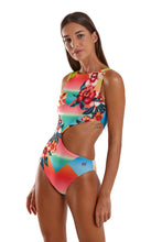 Cargar imagen en el visor de la galería, Image 02: Blueman Una Pieza Maio Body Flower Power
