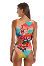 Cargar imagen en el visor de la galería, Image 04: Blueman Una Pieza Maio Body Flower Power
