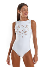 Cargar imagen en el visor de la galería, Gallery: Blueman Una Pieza Maio Body Folia Richelieu Perola
