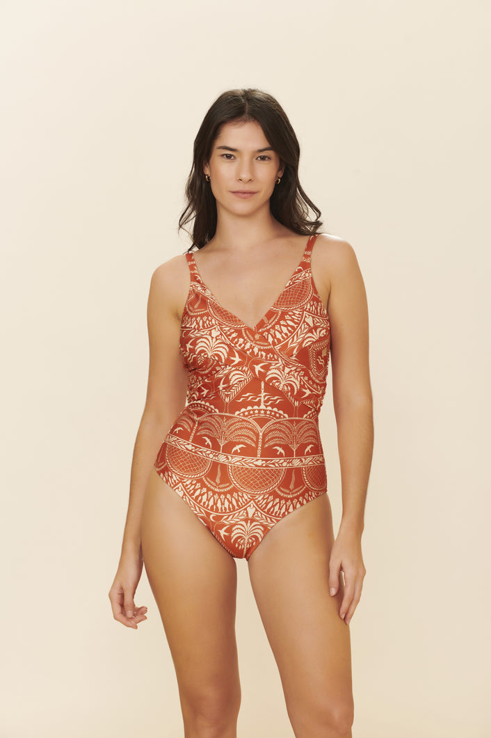 Model Front: Blueman Una Pieza Maio Brisa-Suave New Atracao