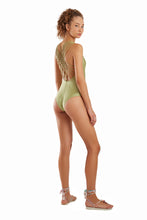 Cargar imagen en el visor de la galería, Model Back: Blueman Una Pieza Maio Capri Verde
