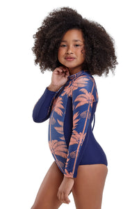 Image 02: Blueman Bañador Niña De Una Pieza Maio Long John Açaí