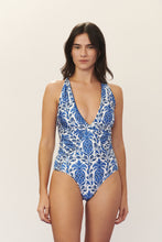 Cargar imagen en el visor de la galería, Model Front: Blueman Una Pieza Maio Mambo Seiva-Doce-Azul
