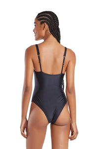 Model Back: Blueman Una Pieza Maio Maragogi Preto