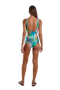 Model Back: Blueman Una Pieza Maio Show Blue