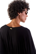 Cargar imagen en el visor de la galería, Image 04: Blueman Vestido De Playa New Equilibrio Liso Preto
