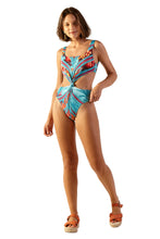 Cargar imagen en el visor de la galería, Model Front: Blueman Una Pieza Noruega Vanuatu
