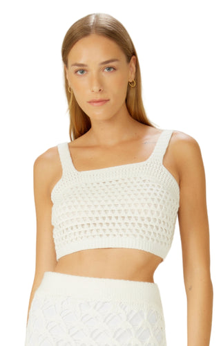 Gallery: Blueman Top De La Playa Off-White Top-Tricot
