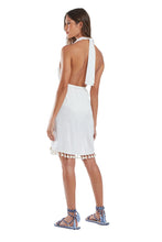 Cargar imagen en el visor de la galería, Model Back: Blueman Vestido De Playa Saida Janus Off White
