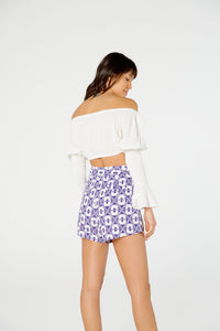 Model Back: Blueman Pantalones Cortos De Playa Short Curto Alfaiataria Tribal