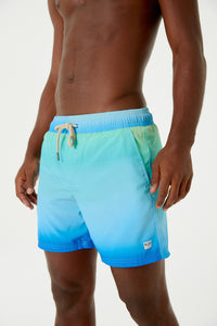 Image 03: Blueman Calzones De Baño /Bañador Short Degrade Sky