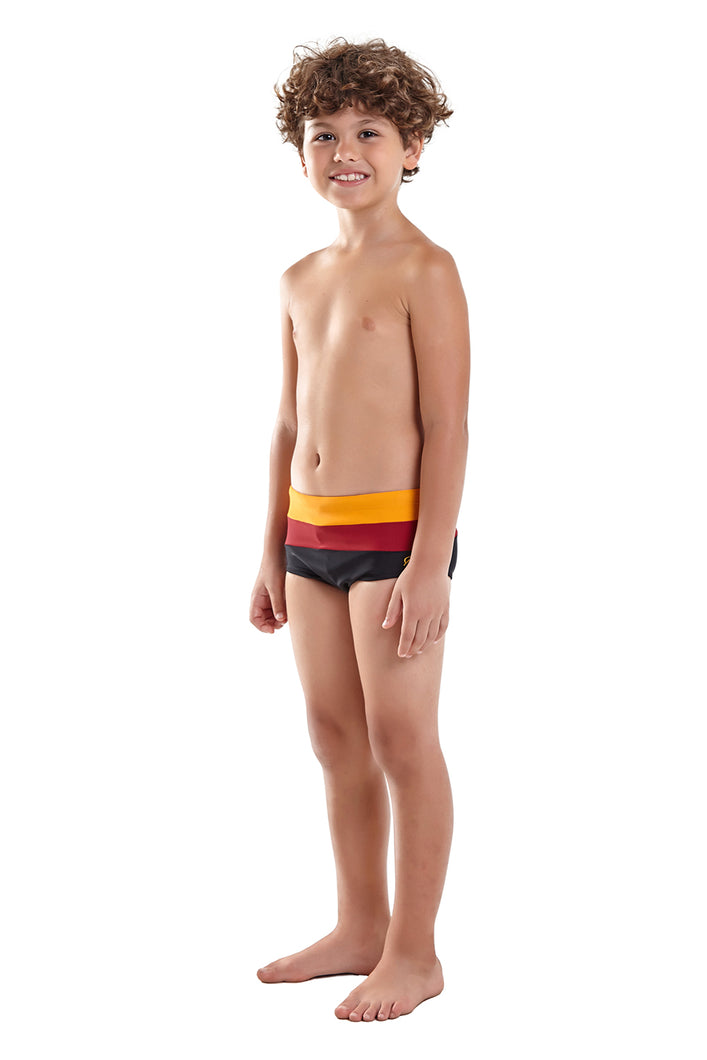 Model Front: Blueman Traje De Baño Chico Sunga Army Crepusculo Heat