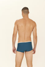 Cargar imagen en el visor de la galería, Model Back: Blueman Sunga / Boxer Sunga Army Lil Verde
