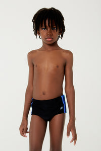 Model Front: Blueman Traje De Baño Chico Sunga Army Tripe Color Ver24 Preto