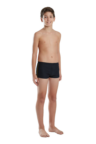 Model Front: Blueman Traje De Baño Chico Sunga Berlim Fit Preto