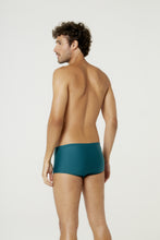 Cargar imagen en el visor de la galería, Model Back: Blueman Sunga / Boxer Sunga Berlim Liso Verde V24
