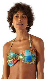 Model Front: Blueman Sostén Top Beach Honolulu
