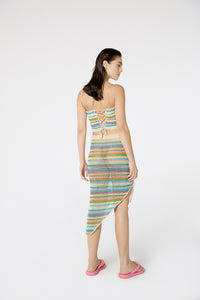 Model Back: Blueman Top De La Playa Top Crochet Listras