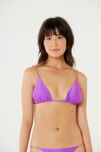 Image 07: Blueman Sostén Top Egito Chain Fox Roxo