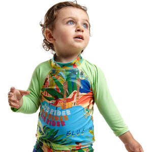 Model Back: Blueman Sostén Top John Manga Longa Baby Maresia