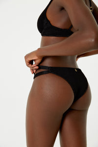 Image 07: Blueman Sostén Top Wavy Shine Preto