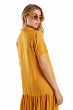 Cargar imagen en el visor de la galería, Image 02: Blueman Vestido De Playa Vestido Chemise Eva Liso Marrom
