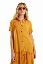 Cargar imagen en el visor de la galería, Image 04: Blueman Vestido De Playa Vestido Chemise Eva Liso Marrom

