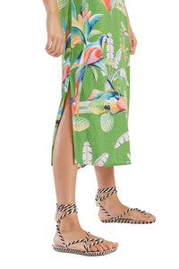 Image 04: Blueman Vestido De Playa Vestido Midi Rafaela Vanguarda