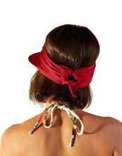 Cargar imagen en el visor de la galería, Model Back: Blueman Visera Viseira Fuji Liso Vermelho

