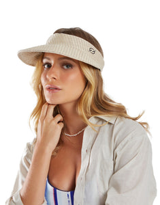 Model Front: Blueman Visera Viseira Palha Cru