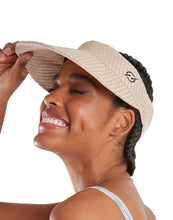 Cargar imagen en el visor de la galería, Model Back: Blueman Visera Viseira Palha Cru
