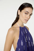 Cargar imagen en el visor de la galería, Vestido Chocker Barrado Acaizeiro
